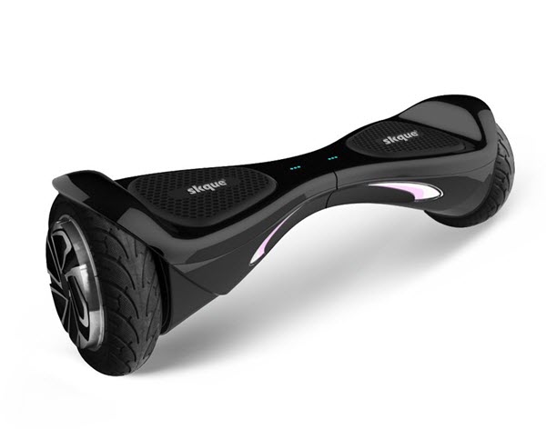 Side View of Skque X1 Hoverboard