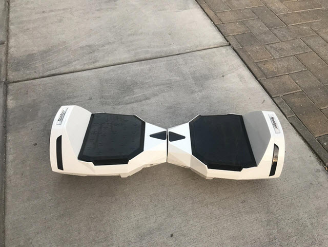 Top View of Spadger R5 Hoverboard