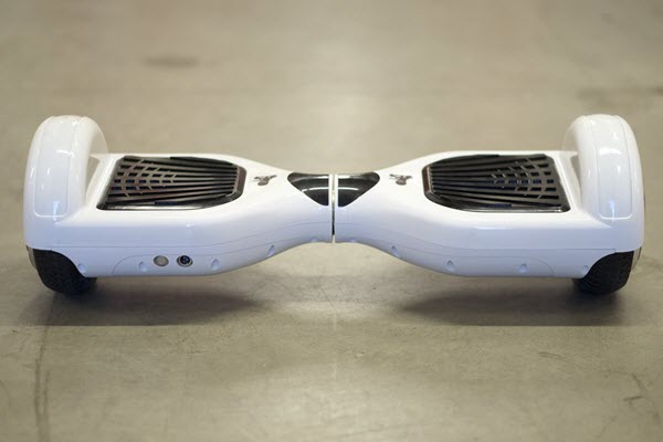 Side View of Space Chariot Hoverboard