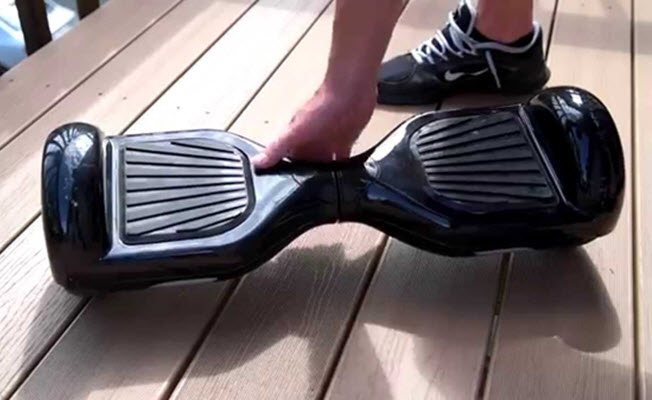 Top View of Erover Hoverboard